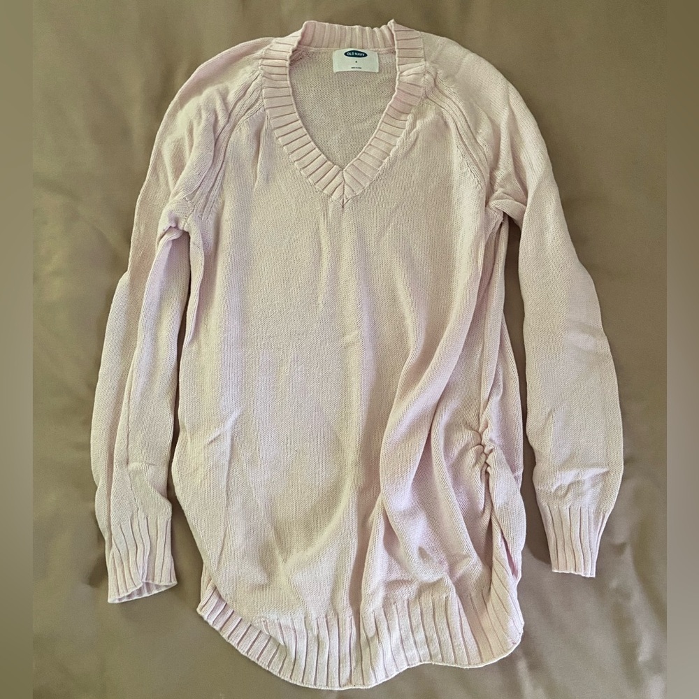 OLD NAVY PINK MATERNITY SWEATER